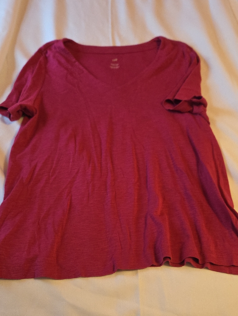 J.Jill Size Large Slub Knit Tee